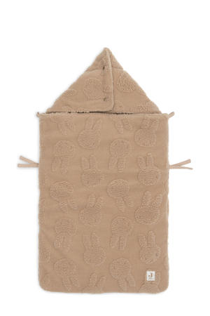 autostoel voetenzak Miffy Jacquard Teddy Biscuit