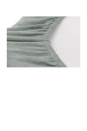 thumbnail: Jollein badstof aankleedkussenhoes Sea Green/Ivory - groen/offwhite (set van 2)