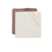 Jollein jersey wieg hoeslaken Milky Coffee/Ivory - bruin/offwhite (set van 2)