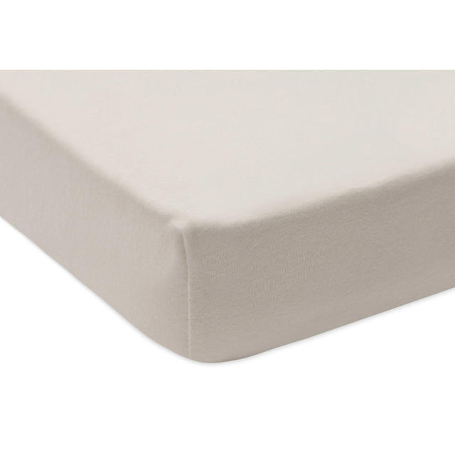 Jollein Jersey hoeslaken voor het kinderbed, Milky Coffee, 60 x 120