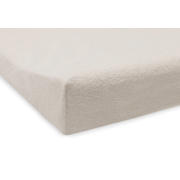 thumbnail: Jollein badstof aankleedkussenhoes Oatmeal/Sand - beige/offwhite (set van 2)