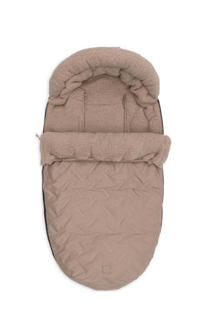 voetenzak buggy/kinderwagen Embossed Milky Coffee