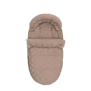 voetenzak buggy/kinderwagen Embossed Milky Coffee