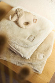 thumbnail: Jollein wiegdeken Basic Jersey/Sherpa Oatmeal beige