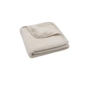 wiegdeken Basic Jersey/Sherpa Oatmeal beige