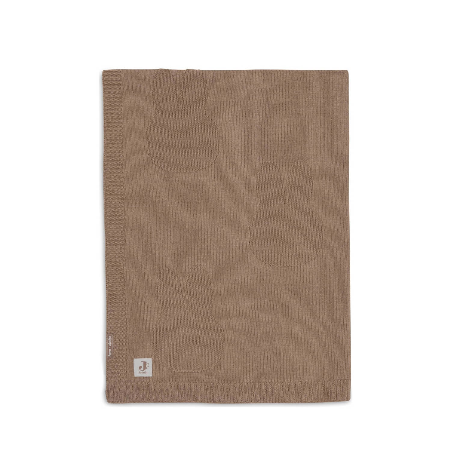Jollein wiegdeken Miffy Biscuit bruin