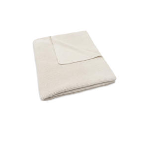 ledikantdeken Basic Knit Oatmeal beige