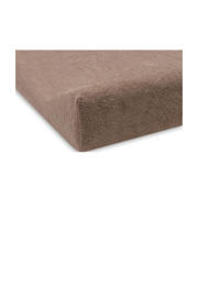 thumbnail: Jollein badstof aankleedkussenhoes Milky Coffee/Ivory - bruin/ecru (set van 2)