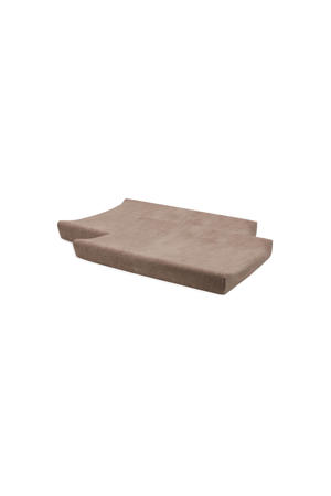 badstof aankleedkussenhoes Milky Coffee - bruin (set van 2)