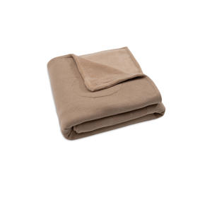 wiegdeken Miffy Biscuit/Velvet bruin