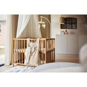 thumbnail: Jollein hydrofiele doek large Elephant Tales - wit/beige (set van 2)