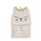 Jollein badstof badcape  75x75cm Charlie beige
