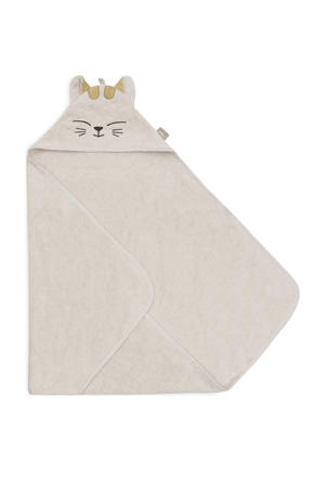 badstof badcape  75x75cm Charlie beige