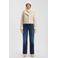 QS high waist wide leg jeans donkerblauw dark blue