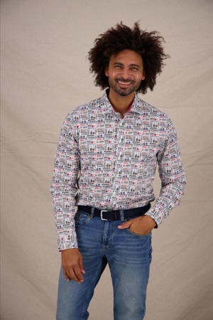 regular casual overhemd wit