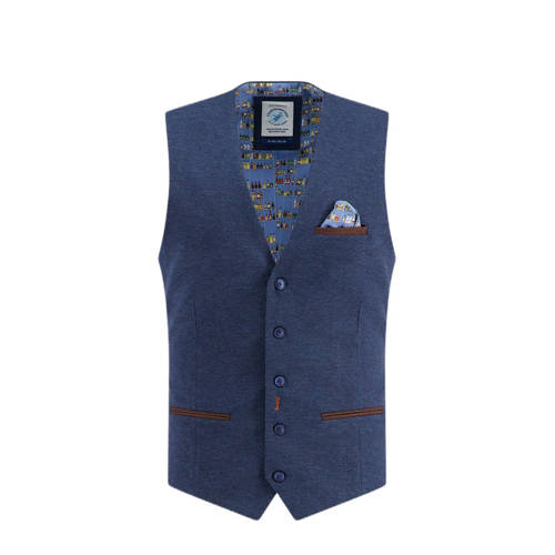 A fish named Fred gilet donkerblauw afbeelding