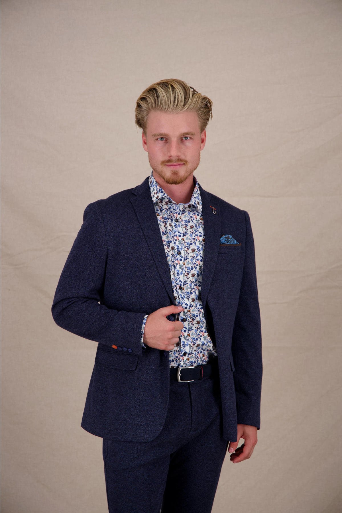 A fish named Fred colbert met wol donkerblauw | wehkamp