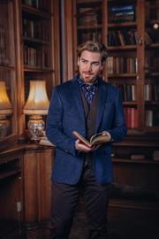 A fish named Fred colbert met wol donkerblauw | wehkamp