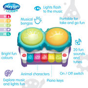 thumbnail: PLAYGRO  2-in-1 Muziekmaker met Licht