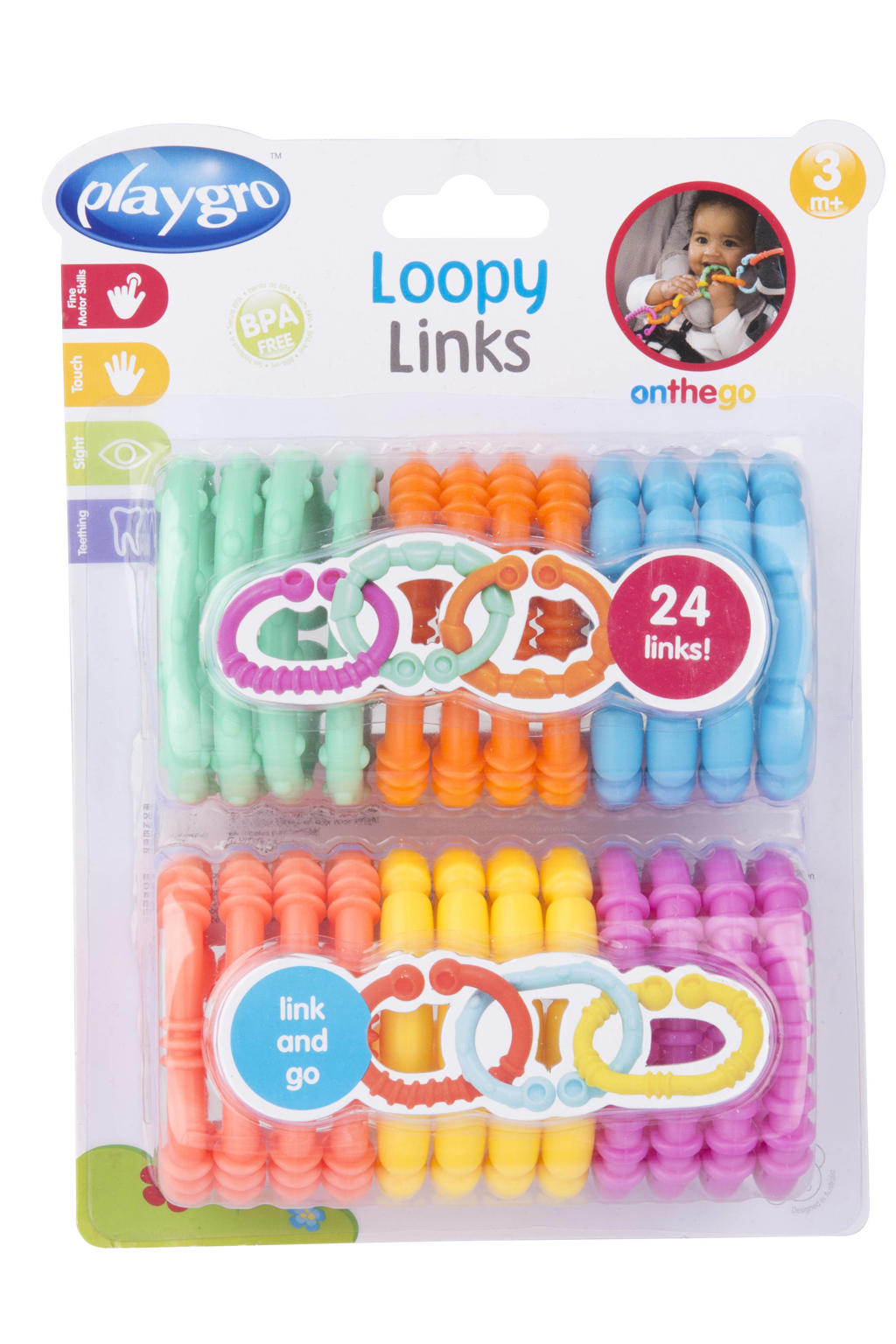 PLAYGRO Loopy Links 24 stuks