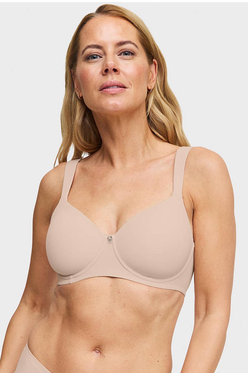Swegmark voorgevormde beugelbh Pure Shape beige