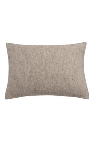 wollen kussensloop zand (40x55 cm)