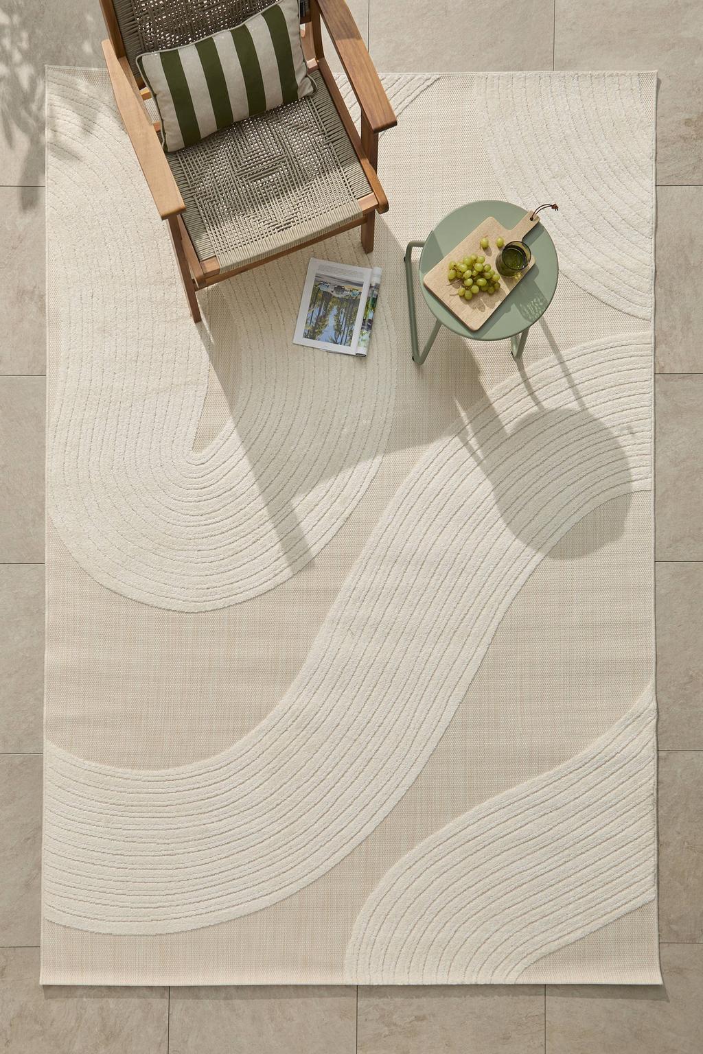 NOUS Living binnen- en buitenvloerkleed Tirza (290x200 cm)