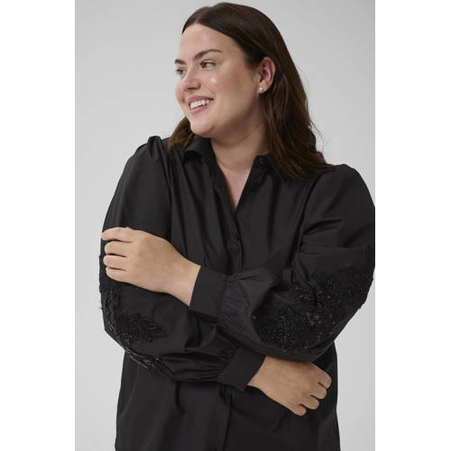 Kaffe Curve blouse zwart afbeelding