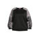 Curviss sweater met panterprint zwart