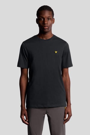 regular T-shirt donkerblauw