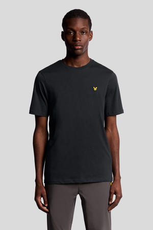 regular T-shirt donkerblauw