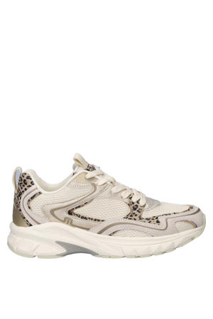 Novi chunky sneakers wit/panter/goud