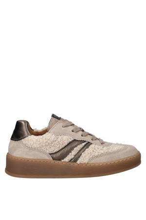 Comfort Optifit teddy sneakers beige