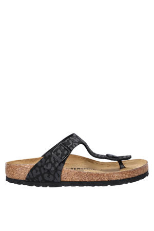 Gizeh teenslippers zwart multi