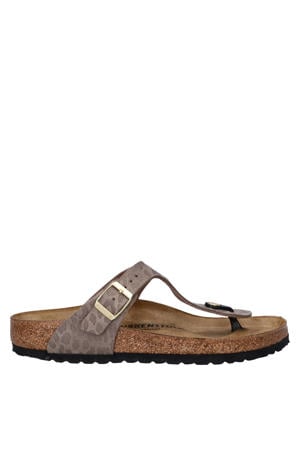 Gizeh teenslippers taupe