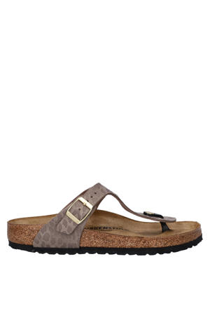 Gizeh teenslippers taupe
