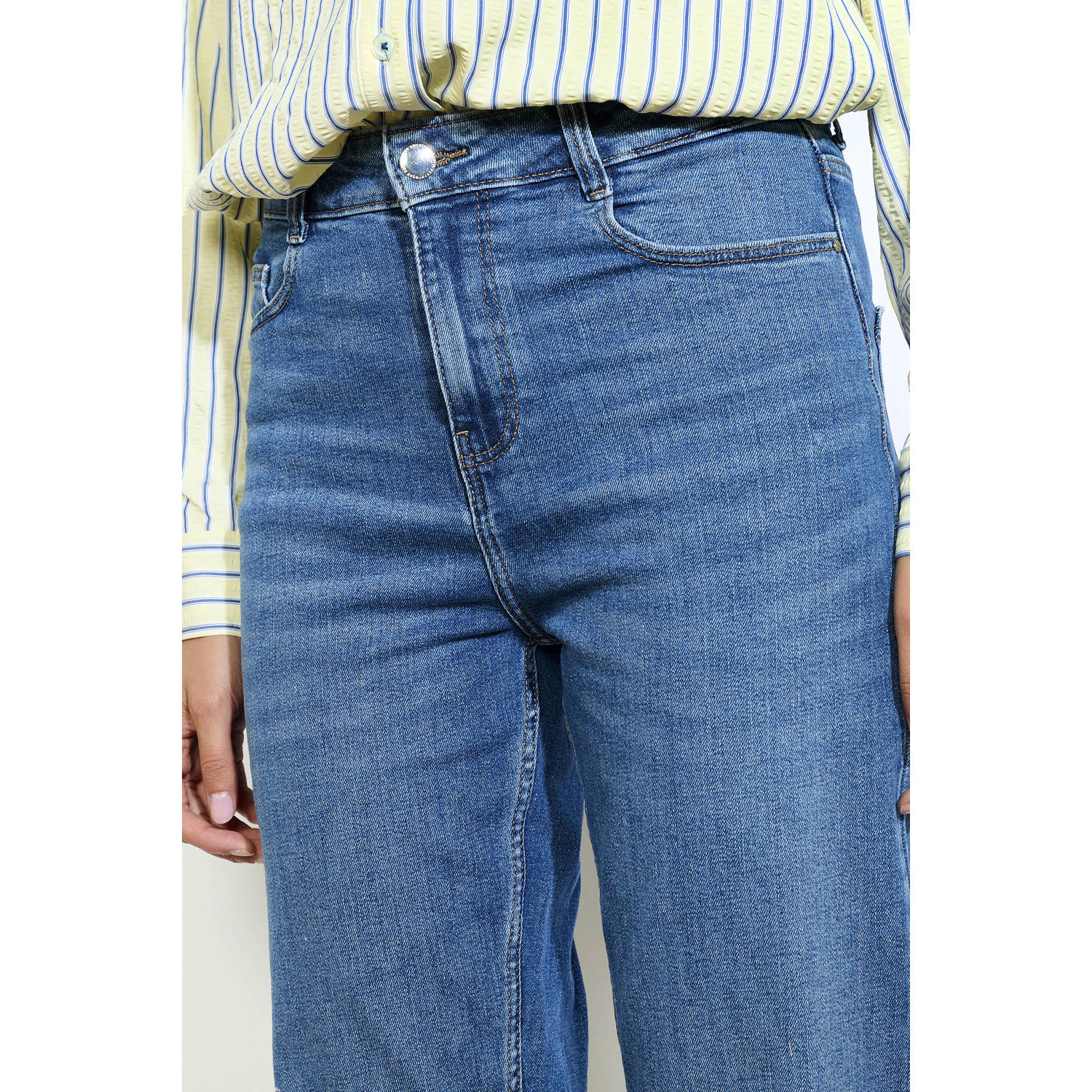 LOLALIZA slim fit jeans medium blue denim