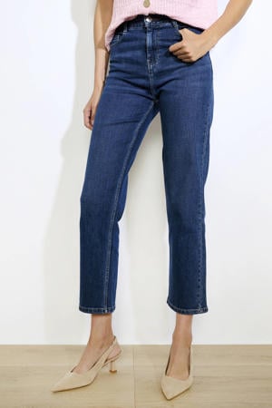 slim fit jeans dark blue denim