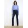 LOLALIZA flared jeans dark blue denim