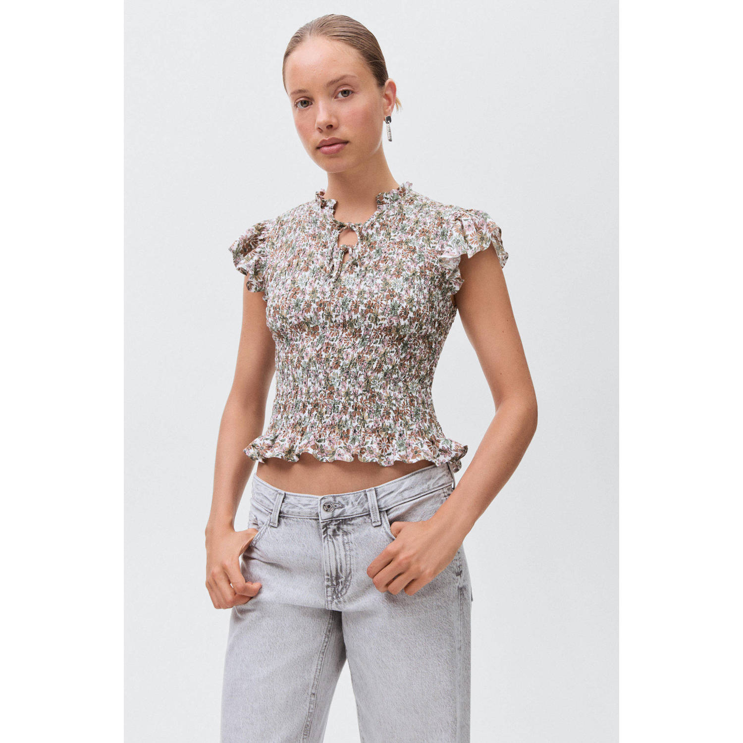 MANGO TEEN blousetop groen