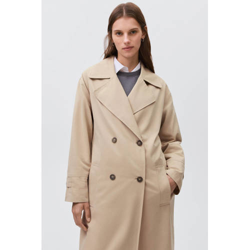 MANGO TEEN trenchcoat beige afbeelding