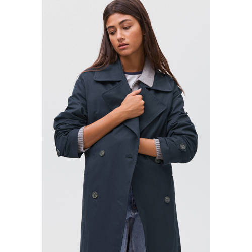 MANGO TEEN trenchcoat marine afbeelding