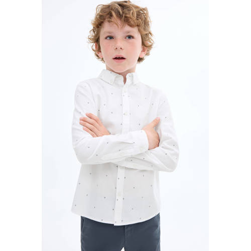 Mango Kids overhemd wit afbeelding