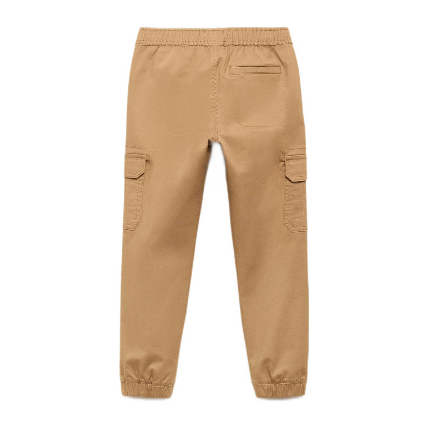 Mango Kids tapered cargo broek bruin