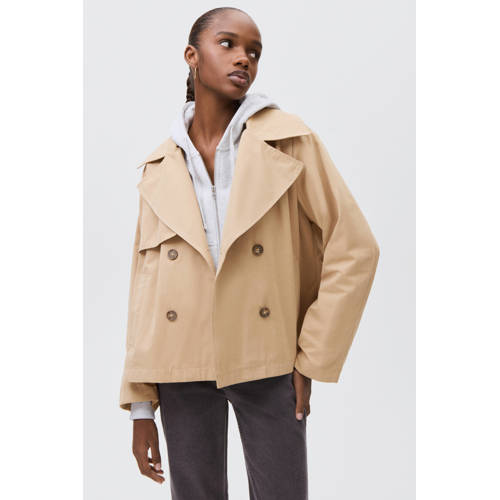 MANGO TEEN trenchcoat beige afbeelding