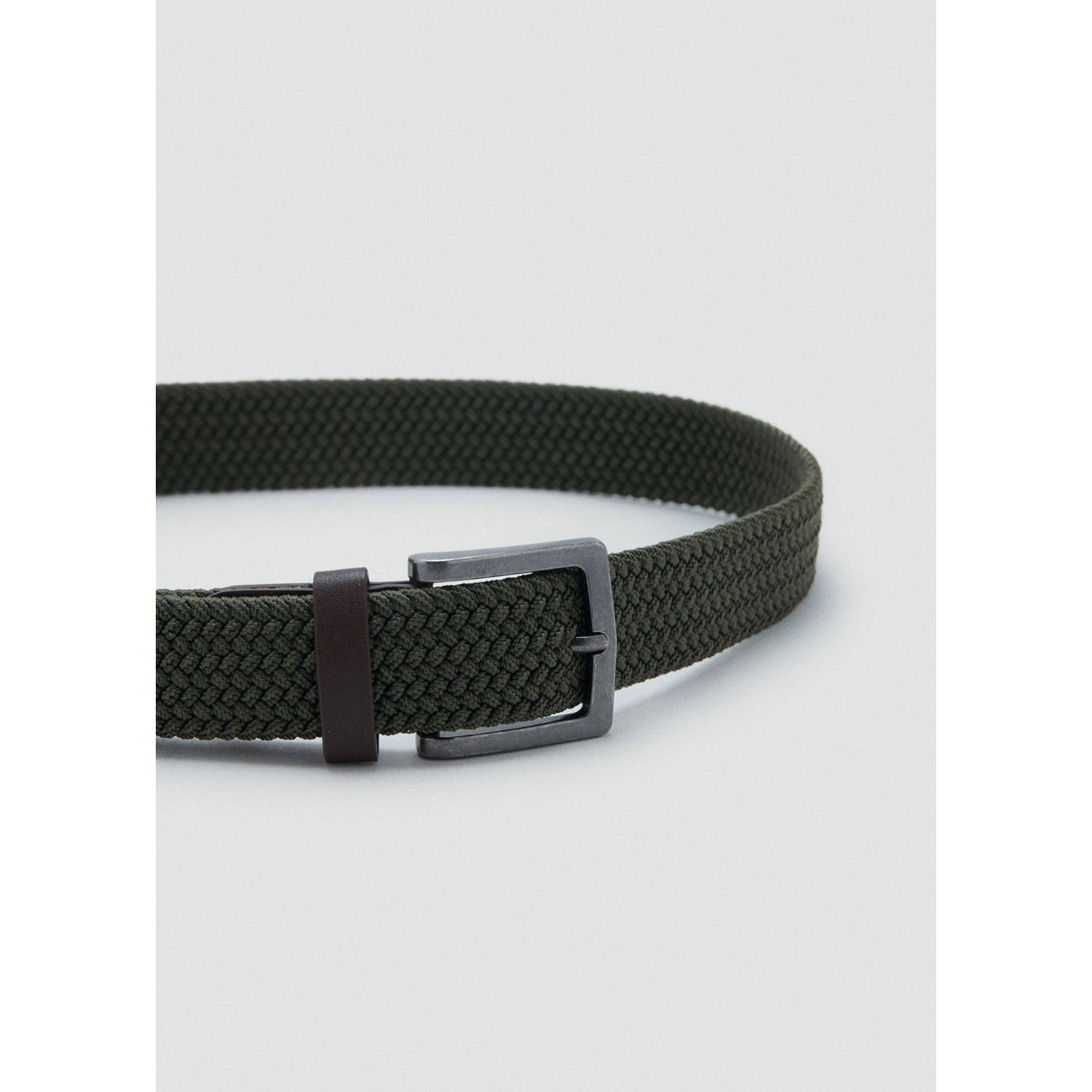 MANGO TEEN riem kakigroen