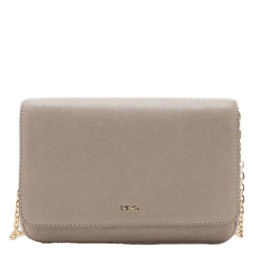 Mango crossbody tas beige afbeelding