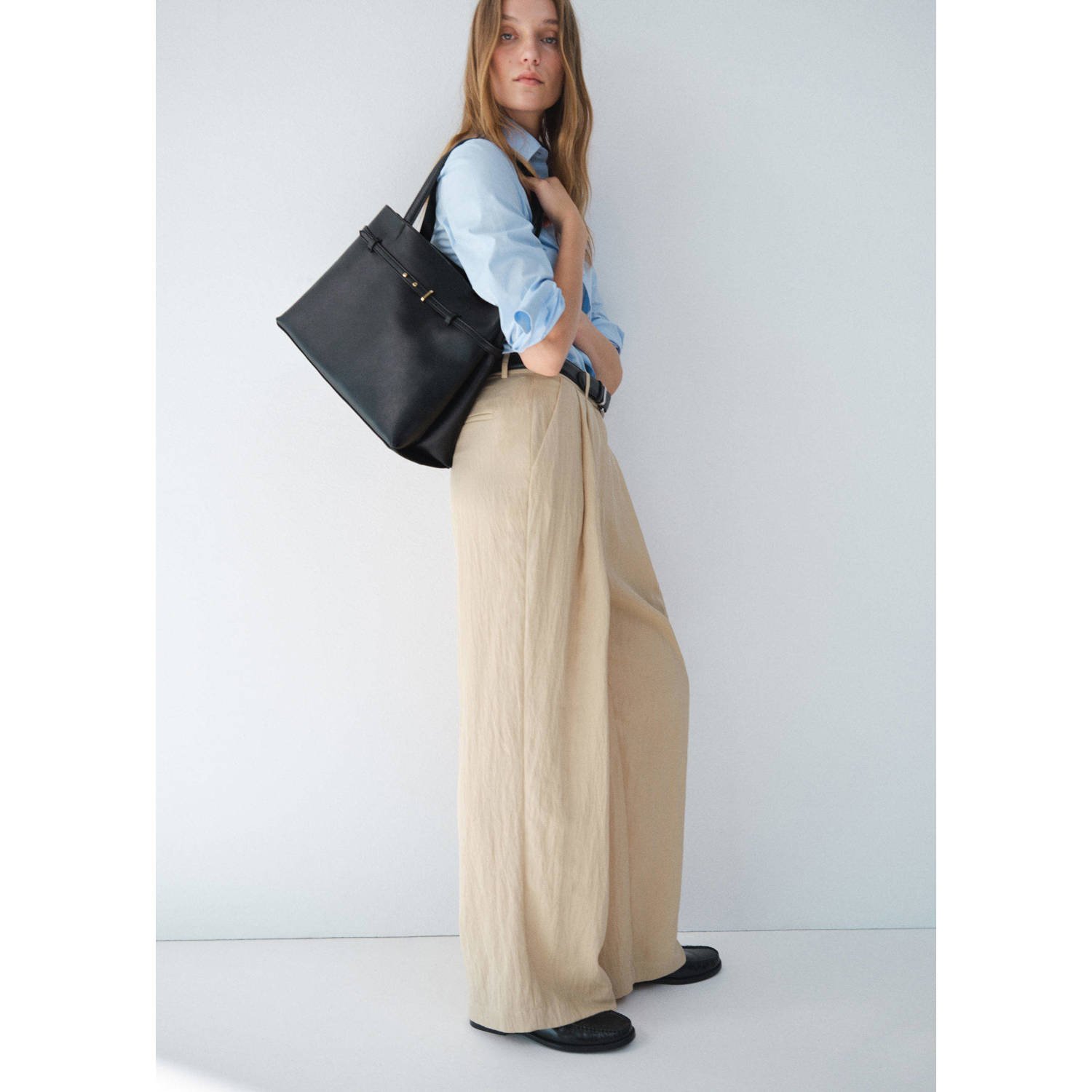 Mango handtas zwart