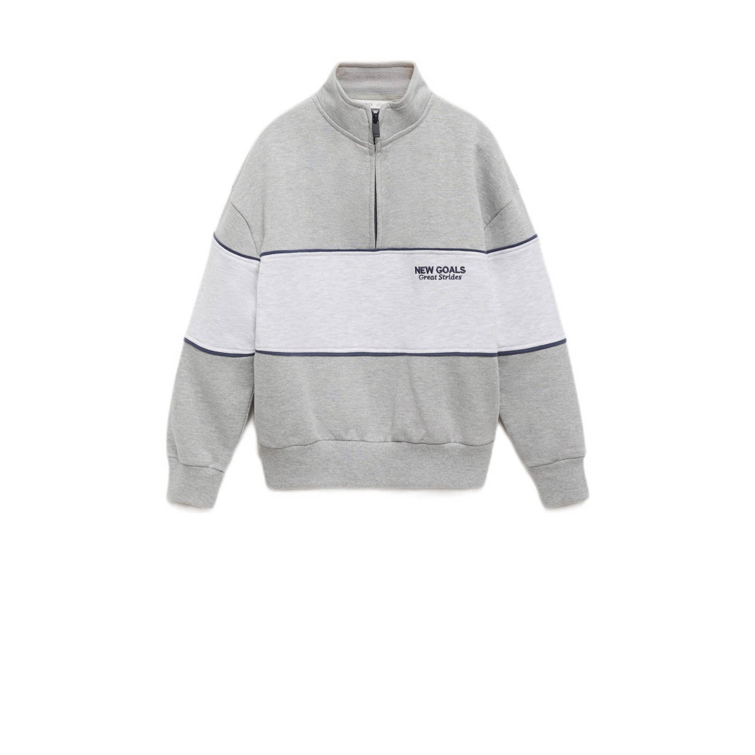 Mango Kids sweater grijs