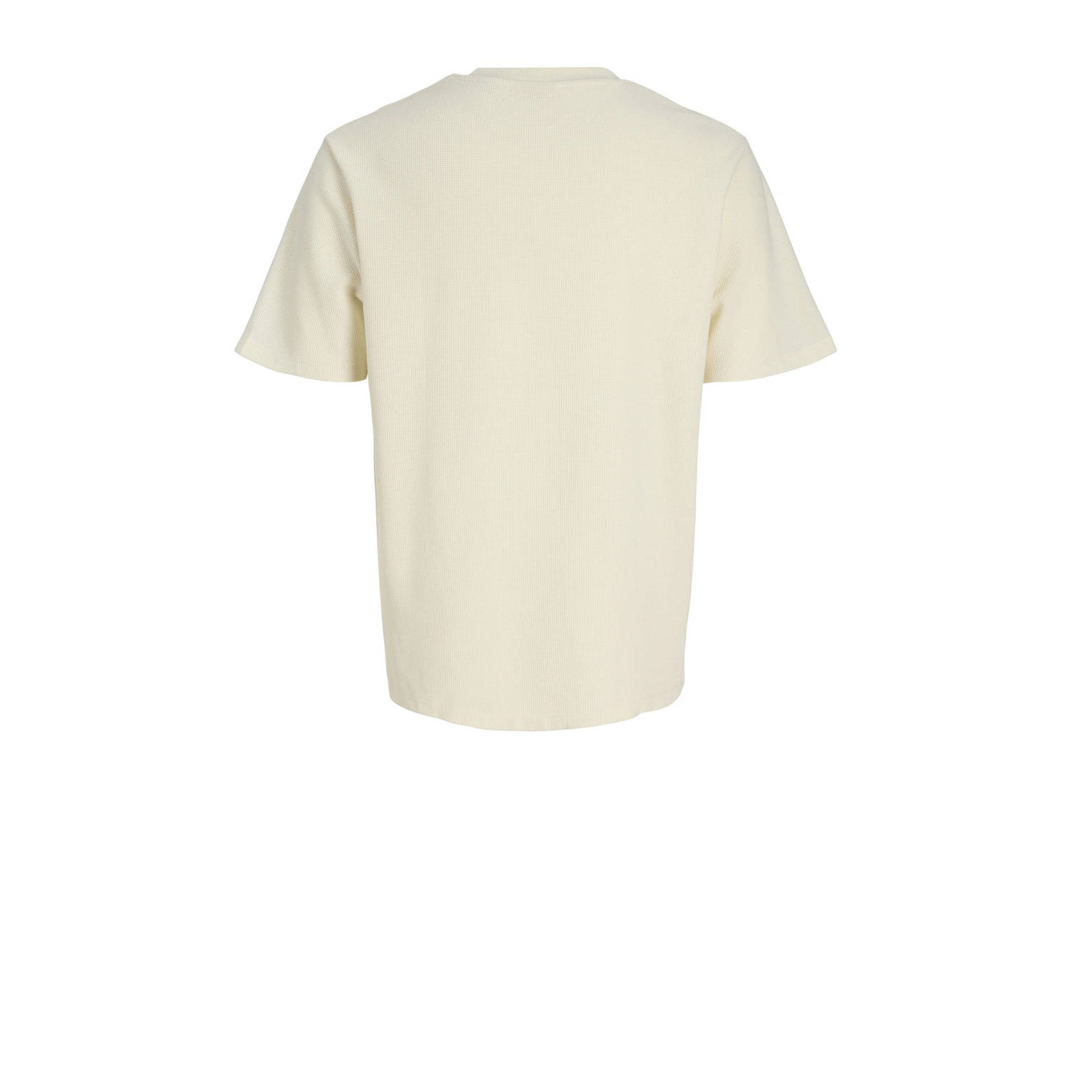 JACK & JONES ESSENTIALS relaxed T-shirt ecru